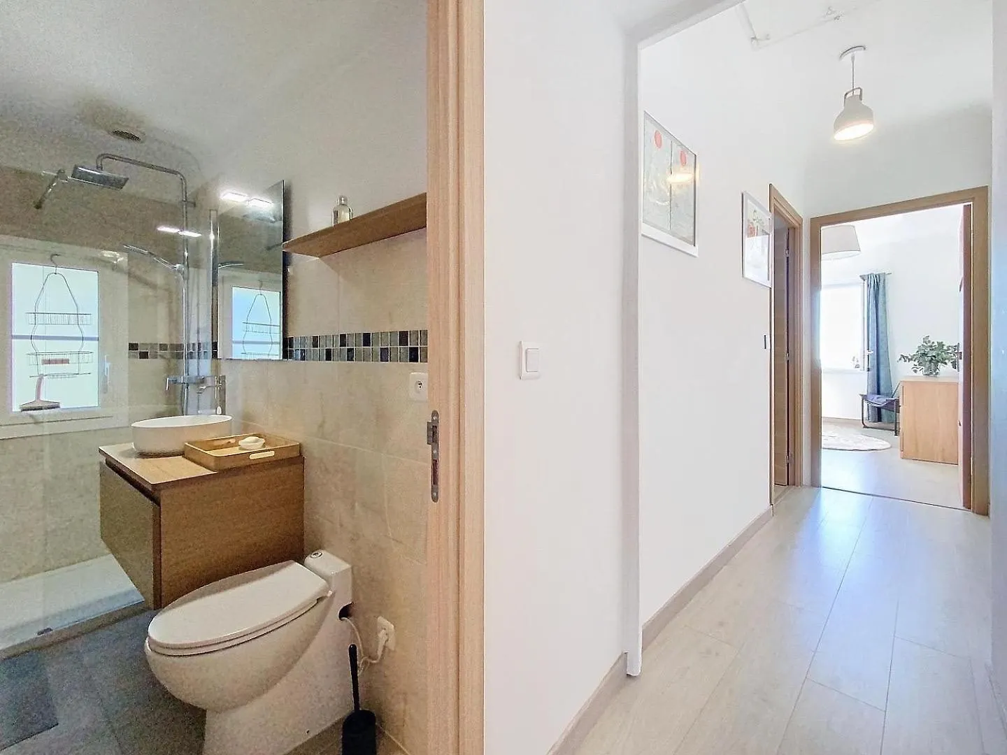 Maison Sommet Village Avec Jardin Jacuzzi Vue 아파트